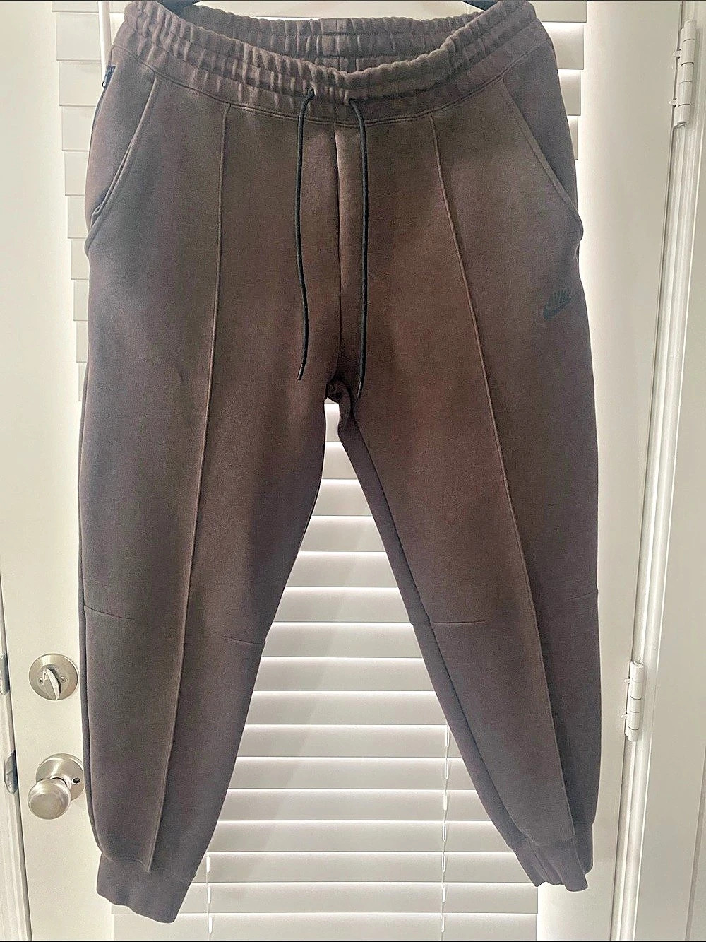 Nike Sportswear Tech Fleece Joggers Brown Jogger Sweatpants Size Large